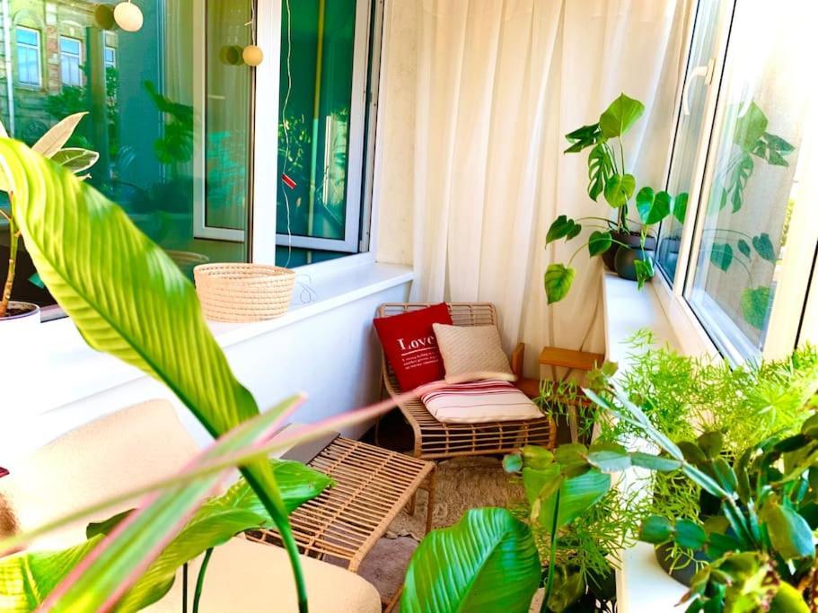 Three Bedroom With Two Terraces For 7People+Baby Kaunas Dış mekan fotoğraf